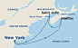 美国公主邮轮 帝王公主号 加拿大及新英格兰航线 纽约往返 6天5晚之旅