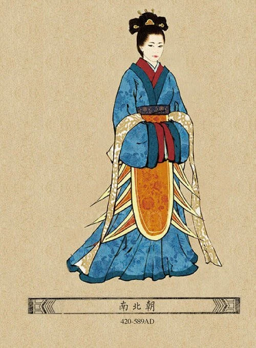 中国古代美女服饰都有哪几款？-花瓣网