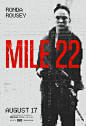 Mile 22  Poster