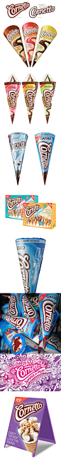 New Cornetto Identity and Packaging