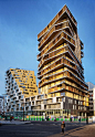 巴黎罕有的高层住宅项目-日新建筑