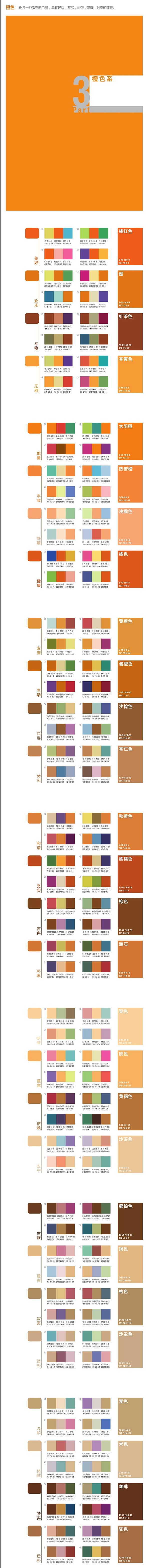 经典配色方案 - 设计经验技巧知识分享 ...