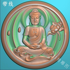 11精雕图库_雕刻素材采集到佛像玉雕精雕图灰度图扫描图立体圆雕图矢量3D打印图