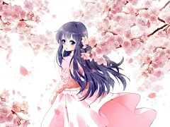 同人图 插画 壁纸 | 日本印象-春 | 半次元-第一中文COS绘画小说社区