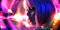 General 2118x1080 digital art women colorful face portrait closeup Digital Glowing
