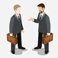 商务男对谈交流素材_新图网 https://ixintu.com 商务 男士 交流 对谈 矢量 人物 装饰 卡通 手绘 阴影 投影 光泽 质感