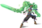 Focus on the amulet as a D&D magic item, mimics the picture for abilities