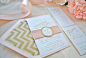 Reserved Custom Listing for Victoria Hope- Romantic Blush Wedding Invitation