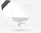 白色折纸效果标签矢量图高清素材 元素 设计图片 免费下载 页面网页 平面电商 创意素材 png素材