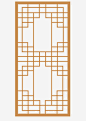 雕刻镂空中式花纹