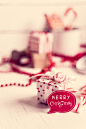 Christmas decoration : Christmas decoration with hot chocolate mug