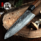 日本主厨刀锻打牛刀料理切片刀日式切鱼刀切牛肉厨师刀商用厨房
