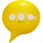 3D立体C4D气泡对话框文本框
