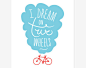Bike art print | Dream on Two Wheels | Art print download