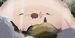 美丽密语（最美的场景）
虽然这部动画没有很美妙的故事情节
但影片中彷如仙界般的场景却是最值得一看的亮点，简直就是一场视觉盛宴。
