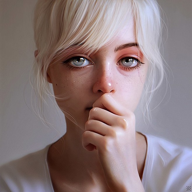 portrait, Julia Razu...