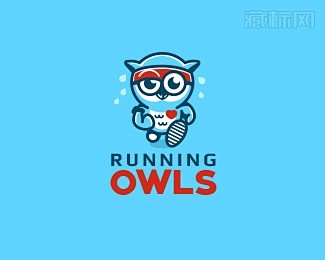 Running owls猫头鹰运动员lo...