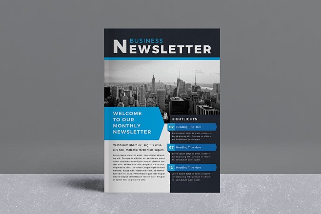 Newsletter Template ...