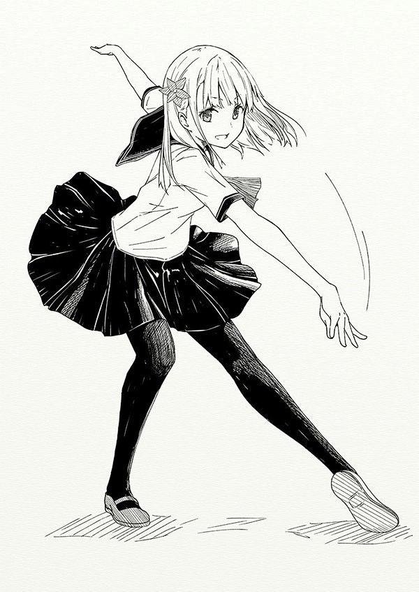 推主樋渡りん制服少女作品
