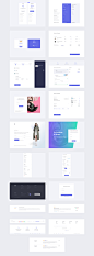 电子商务UI套件 113高级电子商务组件 Basic Dlex eCommerce UI Kit_UI素材_Web界面_模库(51Mockup)