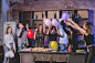 Free photo festive friends with balloons