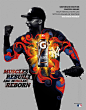 Gatorade Benefit Project : Gatorade has partnered with artists from around the world to create a dynamic print campaign featuring star athletes representing different sports such as NFL, Baseball, Tennis and Athleticism. The campaign features illustration