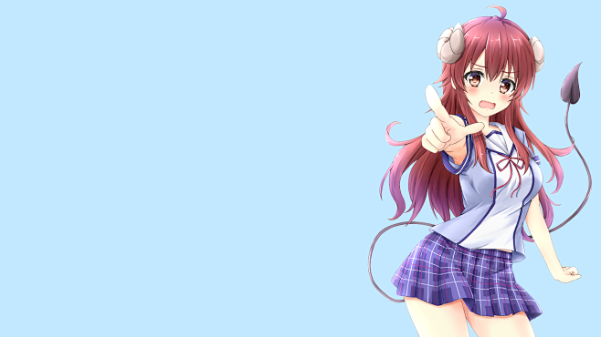 anime1920x1080machikadomazokusimplebackgroundblueyos