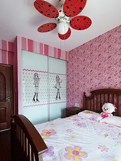 公主房卧室衣柜装修效果图大全2013图片