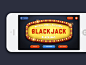 Blackjack iOS Game - Main Menu