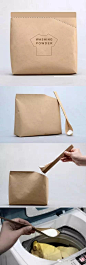 「包装设计」♫ 两款简洁的#牛皮纸包装#