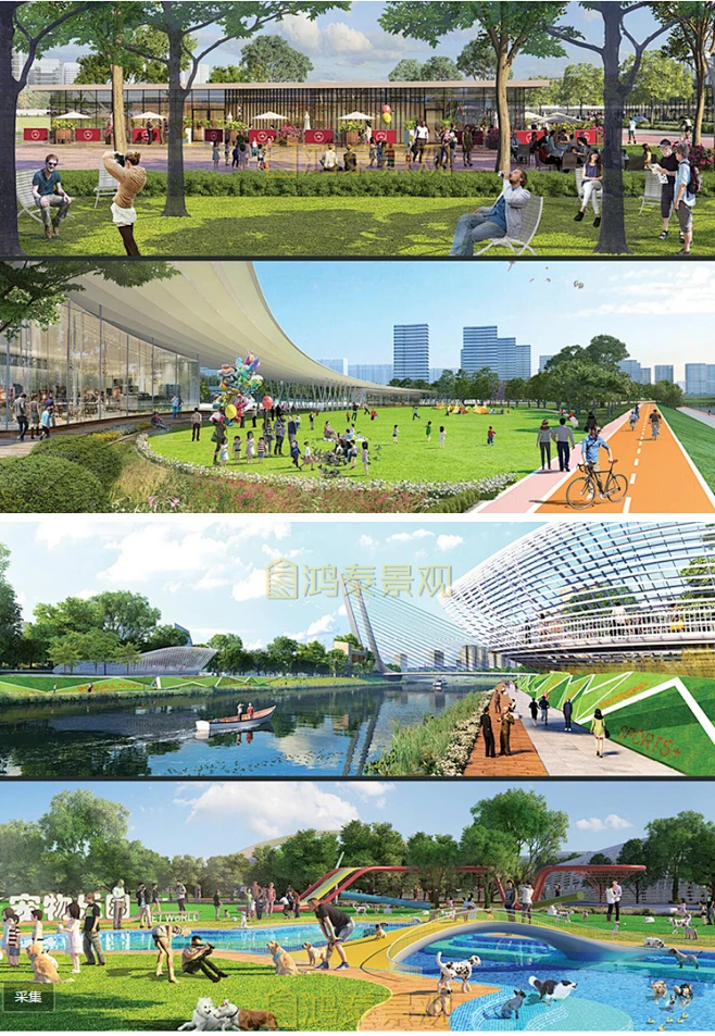 城市公园投标竞赛滨水海绵城市公园景观设计文本滨河道景观文本-淘宝网-花瓣网