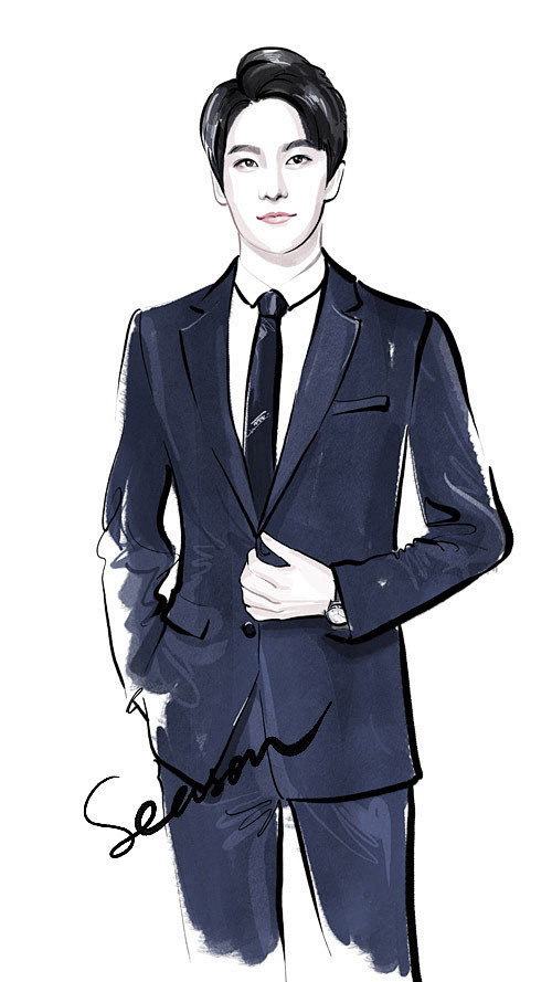 杨洋icon 身穿Dior Homme ...