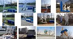 宁波万科体育公园足球运动员雕塑 304不锈钢雕塑工厂定制