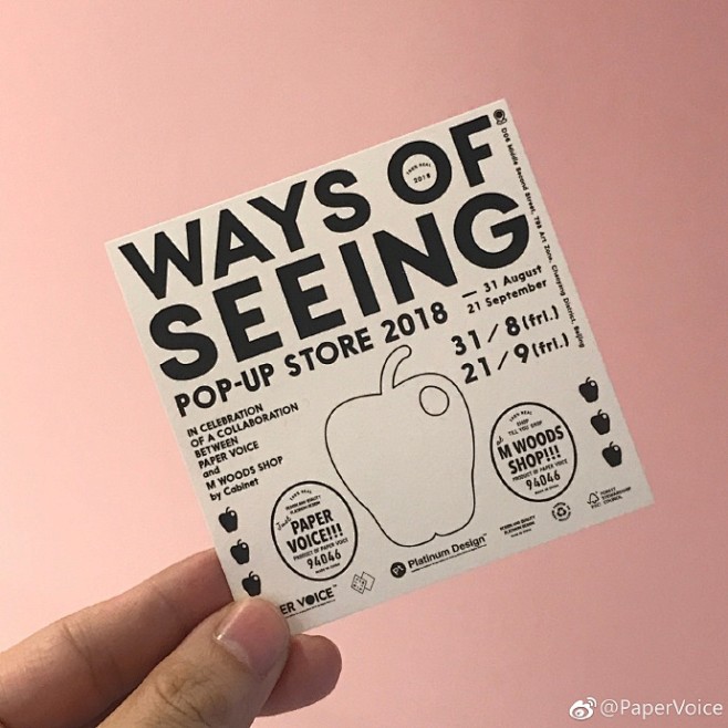 " WAYS OF SEEING "  ...