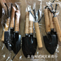 多肉植物园艺三件套 家庭盆栽花工具种花铁锹铲耙子松土工具套装