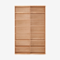 【组合书架系统】-M13*木智工坊设计*白橡木*实木家具*置物架