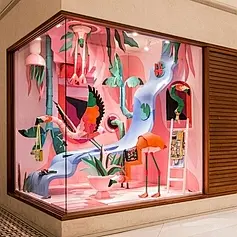 商业街橱窗图集_【知末灵感】