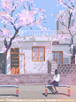 场景速涂 画师：麗_Maryli