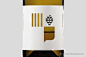 Pinyeres 镂空红酒酒标标签包装设计-上海包装设计公司1