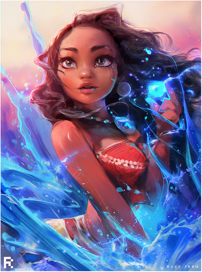 Moana, Ross Tran : H...
