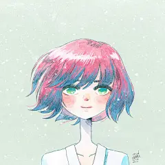 Little oilGirls插画人物 - 堆糖，美图壁纸兴趣社区