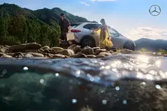 mercedes-benz Benz eqe suv eqe lifestyle Car Photographer Cars retouch car retouching lifestyle car photography
