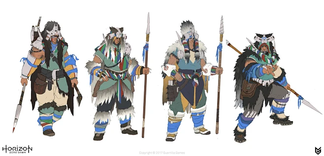 Banuk hunters-花瓣网