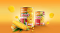 Golnoosh Canned Food Packaging Design : Golnoosh Co. Canned Food Packaging design