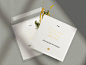 Free Envelope & Card Mockup