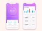 This is a small money management APP application interface, I hope you can like them, if you have better ideas, you can leave messages with me, thank you for your support.