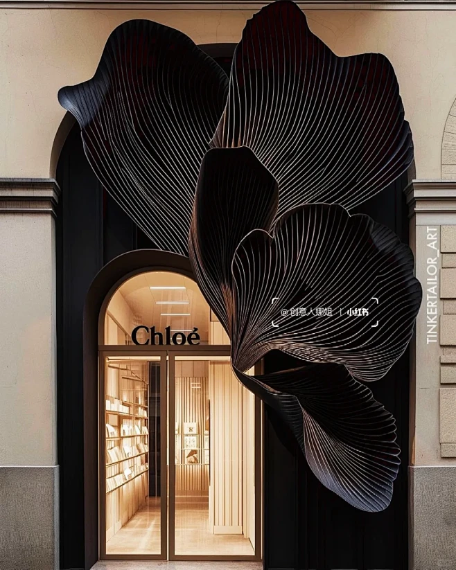 Chloe旗舰店橱窗美陈设计 - 小红书