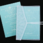 The Event at Things Festive  - Tiffany Blue Wedding Invitation -  Sheer Lagoon, $2.39 (http://event.thingsfestive.com/tiffany-blue-wedding-invitation-sheer-lagoon/)