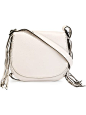 Coach fringed saddle bag