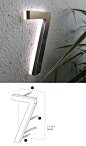 Luxello Modern LED House Number 5 Outdoor : surrounding.com